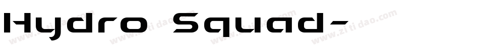 Hydro Squad字体转换